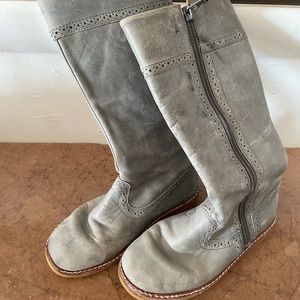 Girls Elaphantito Leather boots 12